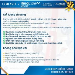 Máy Trị liệu, Chăm Sóc Sức Khỏe 3 IN 1 công nghệ cao ITERACARE CLASSIC PRIFE – Coravo