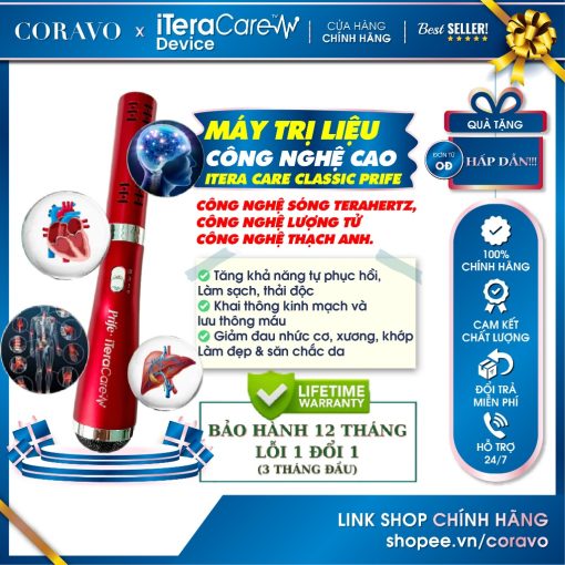 Máy Trị liệu, Chăm Sóc Sức Khỏe 3 IN 1 công nghệ cao ITERACARE CLASSIC PRIFE – Coravo